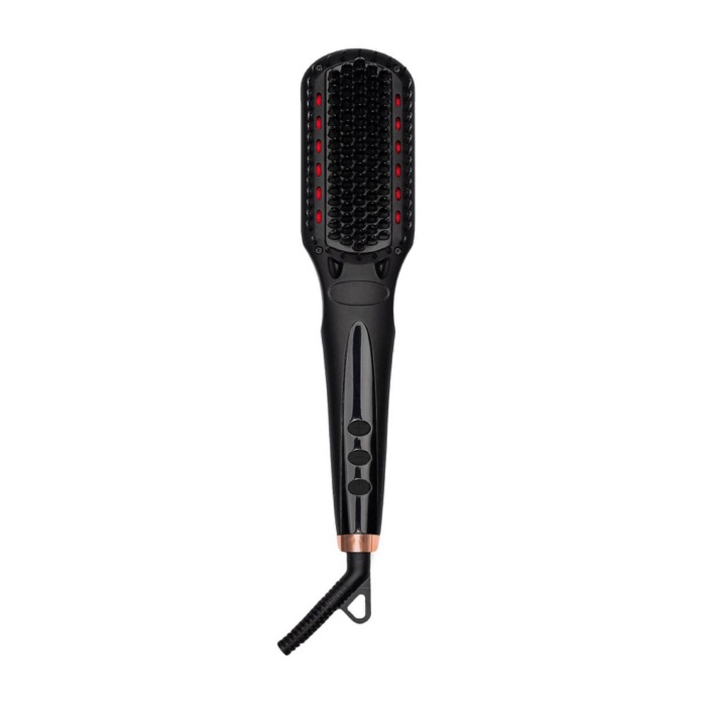BRAND NEW amika straightener brush with original box